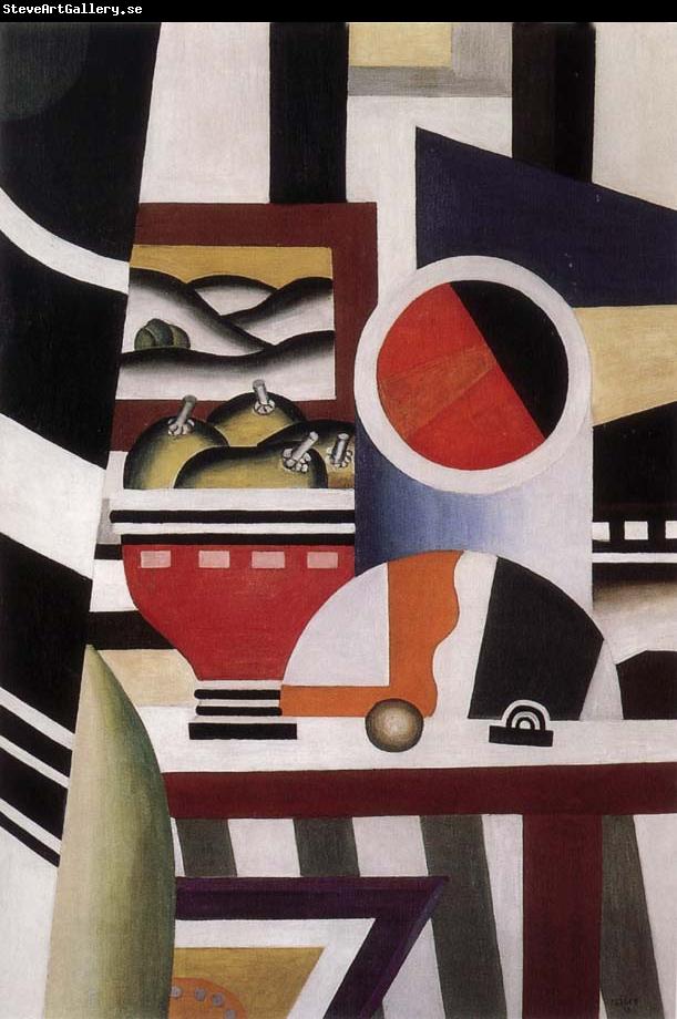 Fernard Leger The Still life having fruit dish